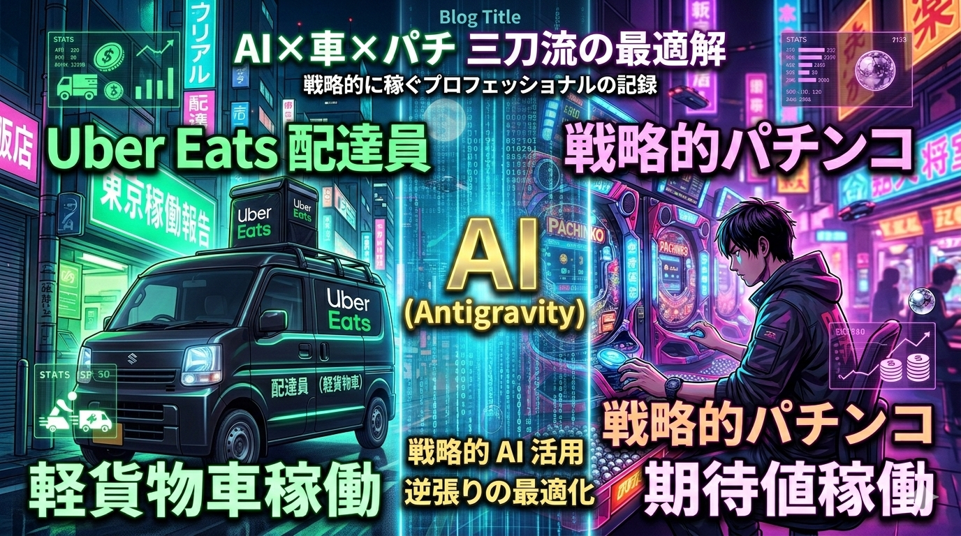 Uber配達員×AI戦略